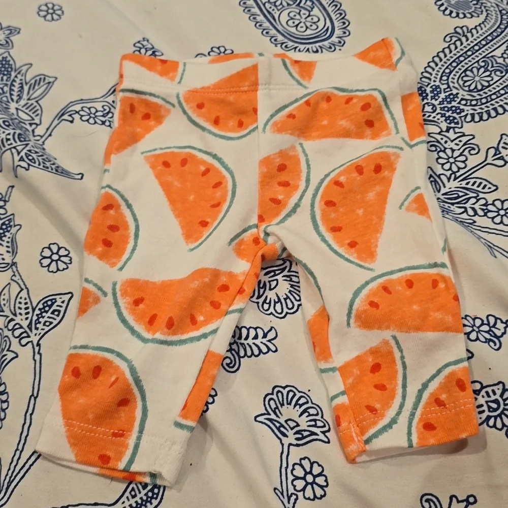 ❤️10/$13 Nwot carter's newborn watermelon legging